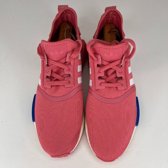 Adidas Womens 029003 Pink NMD R1  Low Top Lace Up Size 9 Running Shoes - Picture 4 of 9